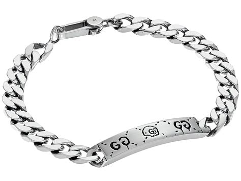 gucci mens bracelet tiger|Gucci ghost bracelet used.